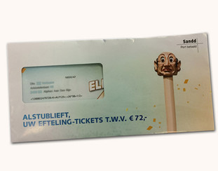 BankGiro Loterij mag reclame voor gratis Eftelingkaartjes niet meer gebruiken